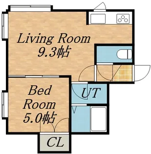 フォーシーズン【3階】の間取り