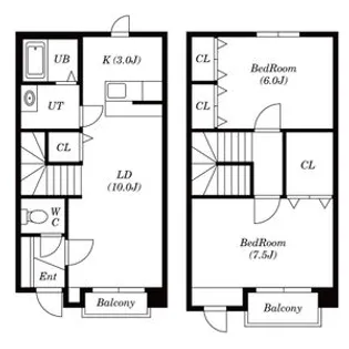 フローリッシュ21【1階】の間取り