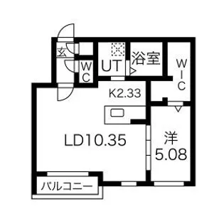 CONFORT2.1【4階】の間取り