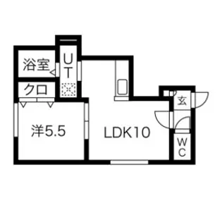 プラッツ51【3階】の間取り