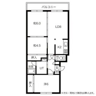 サンタフェハイツ【0306号室】の間取り