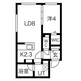 BANBINI KOTONI【3階】の間取り