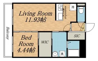 プライムエイト【3階】の間取り