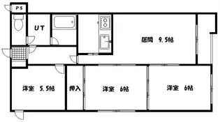 ビューシャトー【3階】の間取り
