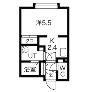 NSK BLD.2ND(エヌエスケイビルセカンド)【2階】の間取り
