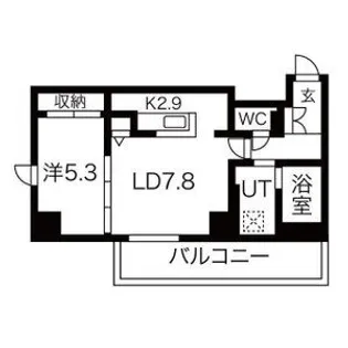 F012KOTONI【2階】の間取り