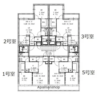 北海道札幌市西区西町北9丁目【マンション】の間取り