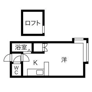 パールハイム山の手【207号室】の間取り