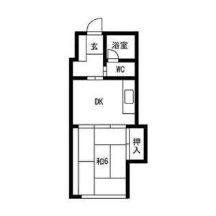 ラベラヴィータ西町【309号室号室】の間取り