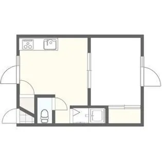 シャルム松本【102号室】の間取り