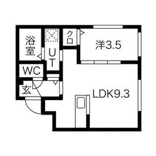 PRECIOUS MIYANOSAWA(プレシャスミヤノサワ)【3階】の間取り