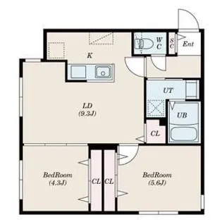 ALIVIS琴似【1階】の間取り