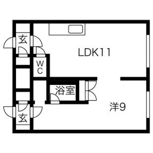 ハイム910【303号室】の間取り