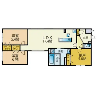 LU PIONIA【2階】の間取り