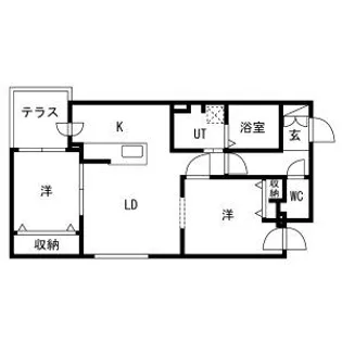 NEXT AVE.KOTONI【103号室】の間取り