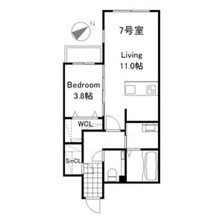PREMIER IST KOTONI STA【2階】の間取り
