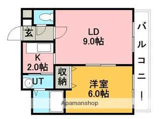 北海道札幌市手稲区手稲本町二条3丁目【マンション】の間取り
