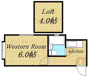 グローリーコート【203号室】の間取り