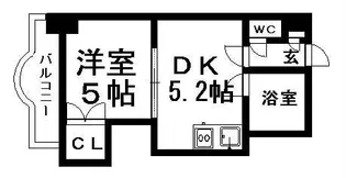 エンドレスリバーサイド【4階】の間取り