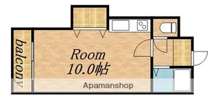 ル・フランセ宮の森【3階】の間取り