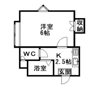 ペントハウス札幌【405号室】の間取り