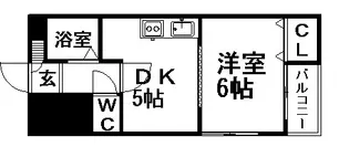 ウインダムヒル医大前【4階】の間取り