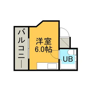 ヴァンクール北5条【7階】の間取り