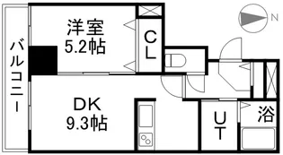 KーMS【5階】の間取り