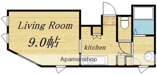 レラ円山【402号室】の間取り