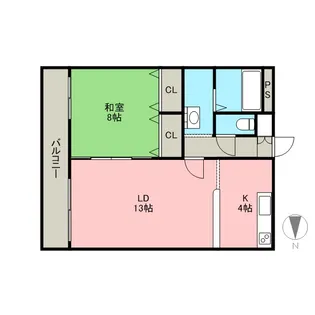 宮の森パークハイム【301号室】の間取り