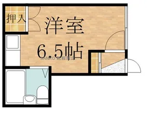 PETIT CUBEープチキューブ【2E号室】の間取り