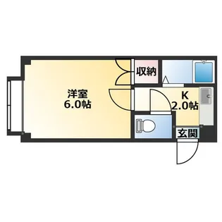 ペントハウス札幌【405号室】の間取り