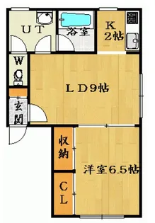 ラメール西線8条【103号室】の間取り
