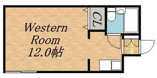 グランメール北2条【00405号室】の間取り