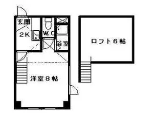 ノースピア23【00201号室】の間取り