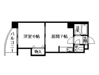 札幌トキワビル【00801号室】の間取り