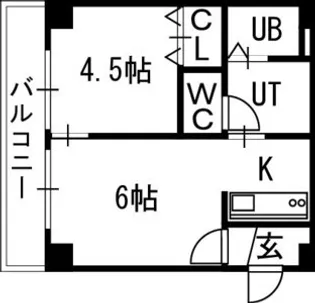シティテラス南5条【01001号室】の間取り