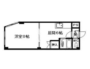 メゾンエスポアール【00105号室】の間取り