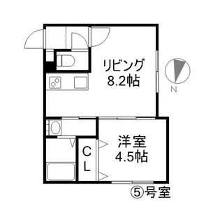 リヴィエールS10【4階】の間取り