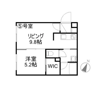 Buona Fortuna【1階】の間取り