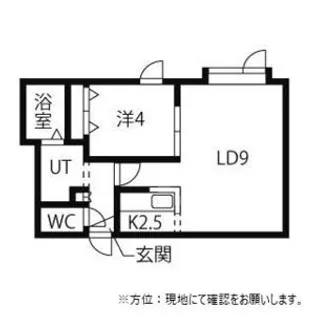 モントレ表参道【0207号室】の間取り