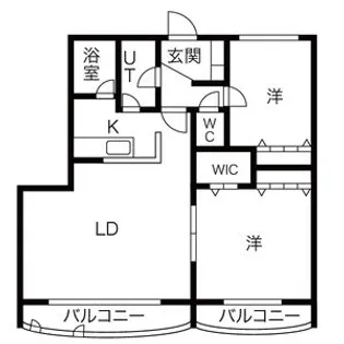 CABIN25【3階】の間取り