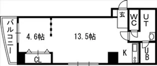 グランカーサ永山公園通 EAST【00306号室】の間取り
