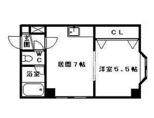 シティハウス南7条【00401号室】の間取り