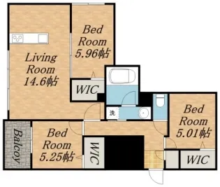 MーSELECTION.STELLAⅡ【2階】の間取り