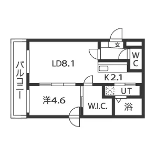 プレミアエグゼクティブ【4階】の間取り