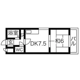 メゾン24【310号室】の間取り