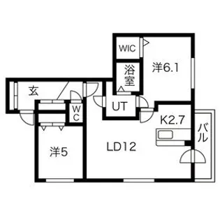 SABANJOULE【3階】の間取り