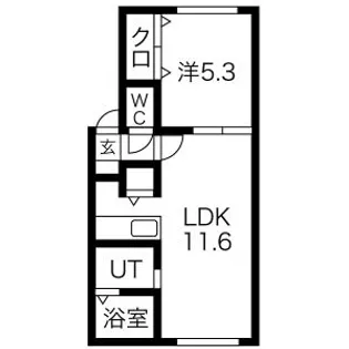 ハイツいなほ【2階】の間取り