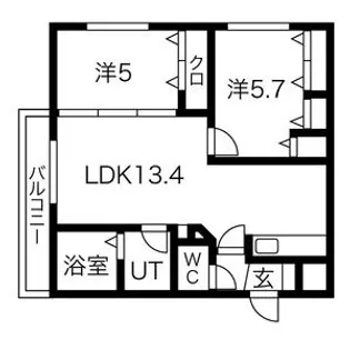 LAYLA【4階】の間取り